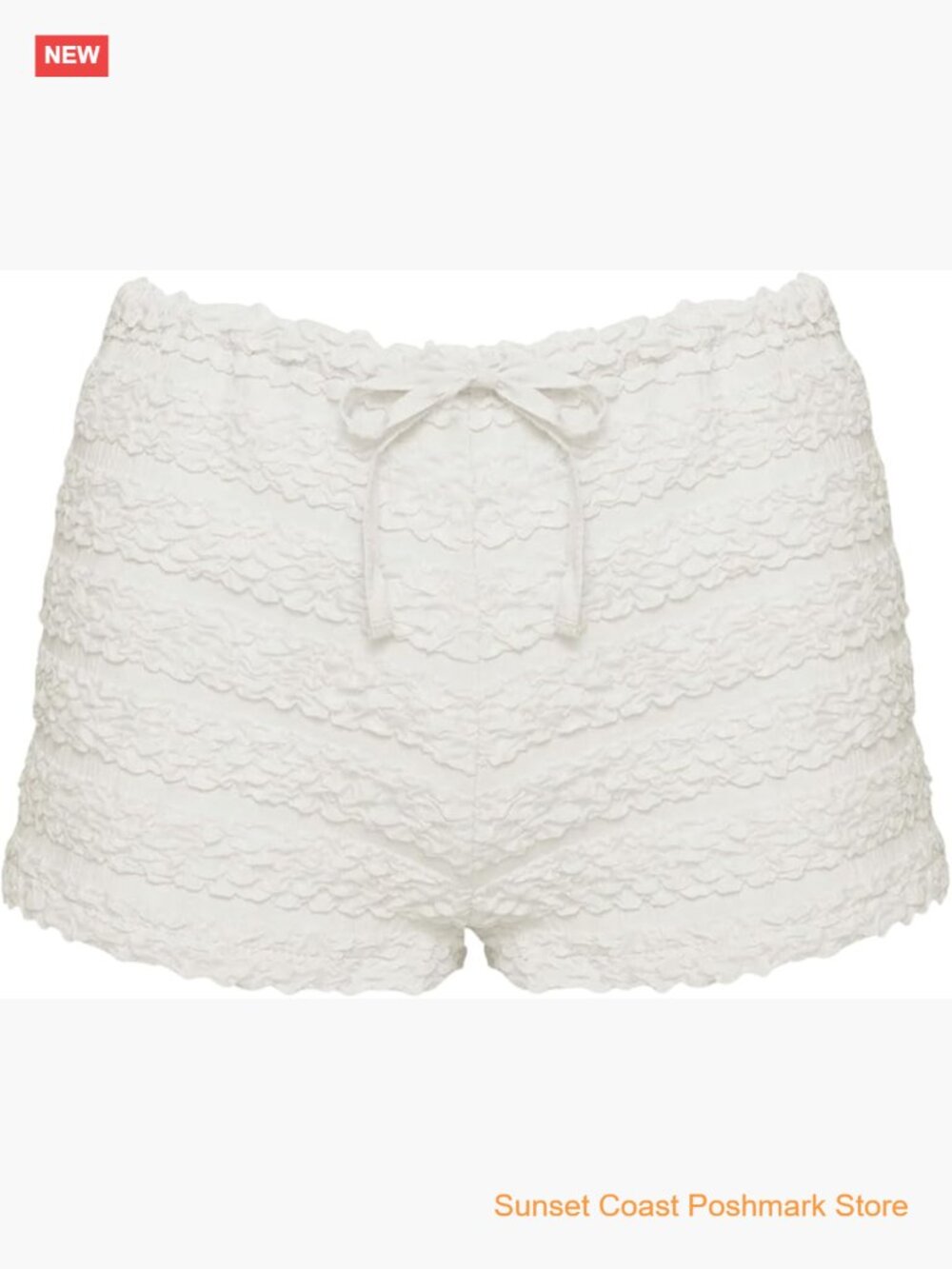 Y2k Ruffle Shorts Ruched Textured Low Waist Bloomers Cute Mini Micro Shorts